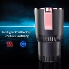 Smart Car 2-In-1 Hot and Cold Cup Drinks Holder Home Fast Refrigeration Cooling