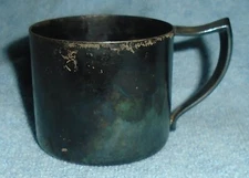 Antique 1904 Weidlich Brothers Mfg. Co. Silverplate EPNS Baby Cup Exc. Cond.   L