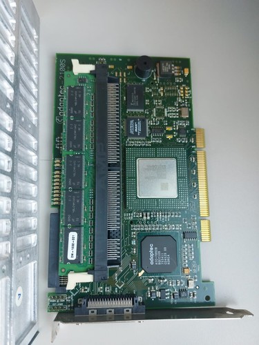 Adaptec Controller SCAdaptec Controller SCSI 29160N schSI 29160N scheda + 2 rack - Foto 2 di 3