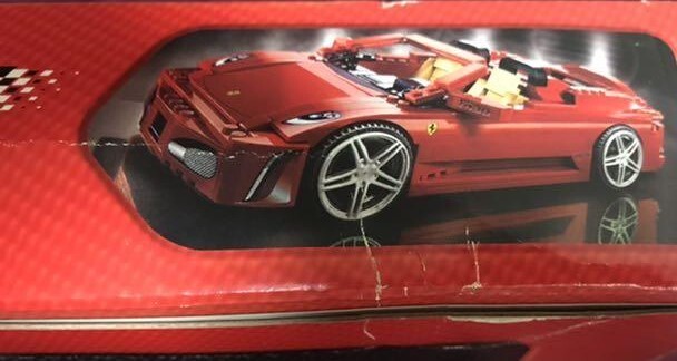 未開封 廃盤品 レゴ 8671フェラーリ Lego Racers 8671 Ferrari F430 Spider 1:17 (2006) RARE FROM