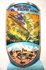 Stocknagel Wanderabzeichen Stockschild   Passo DelloStelvio    / C 8-75-28  / P