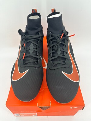 Nike Vapor Untouchable Pro 3 SMU P Black/Orange Size 16 OSU Beavers Cleats