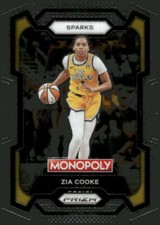 2024 Panini Prizm WNBA Monopoly #69 Zia Cooke Los Angeles Sparks Rookie