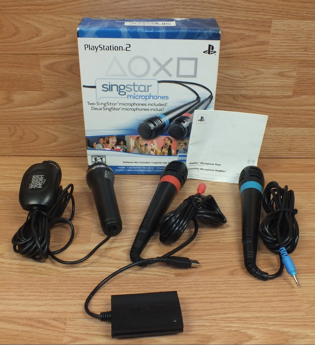 PlayStation 2 Sing Star Microphones Also Compatible w PS3 Plus