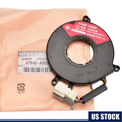 OEM Angle Sensor with Clockspring For 2003-2017 NISSAN INFINITI 47945-AS500 - Picture 2 of 9