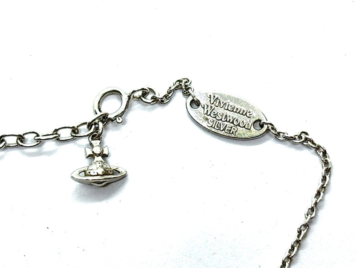 Vivienne Westwood Sterling Silver Narcissa Bracelet UK
