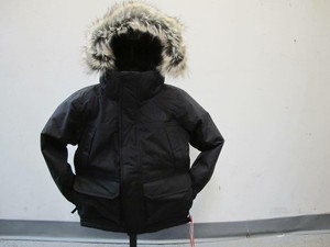 black north face coat junior
