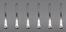 SET OF TWELVE - Oneida Stainless ERA Flat-Handle Butter Spreaders USA