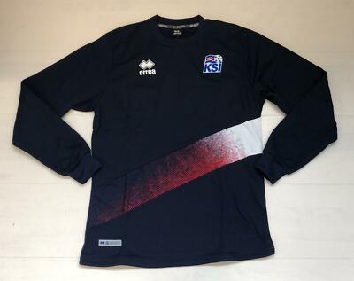 1674/152 Errea Islande Football Veste Ksi Island Staff Veste Cou