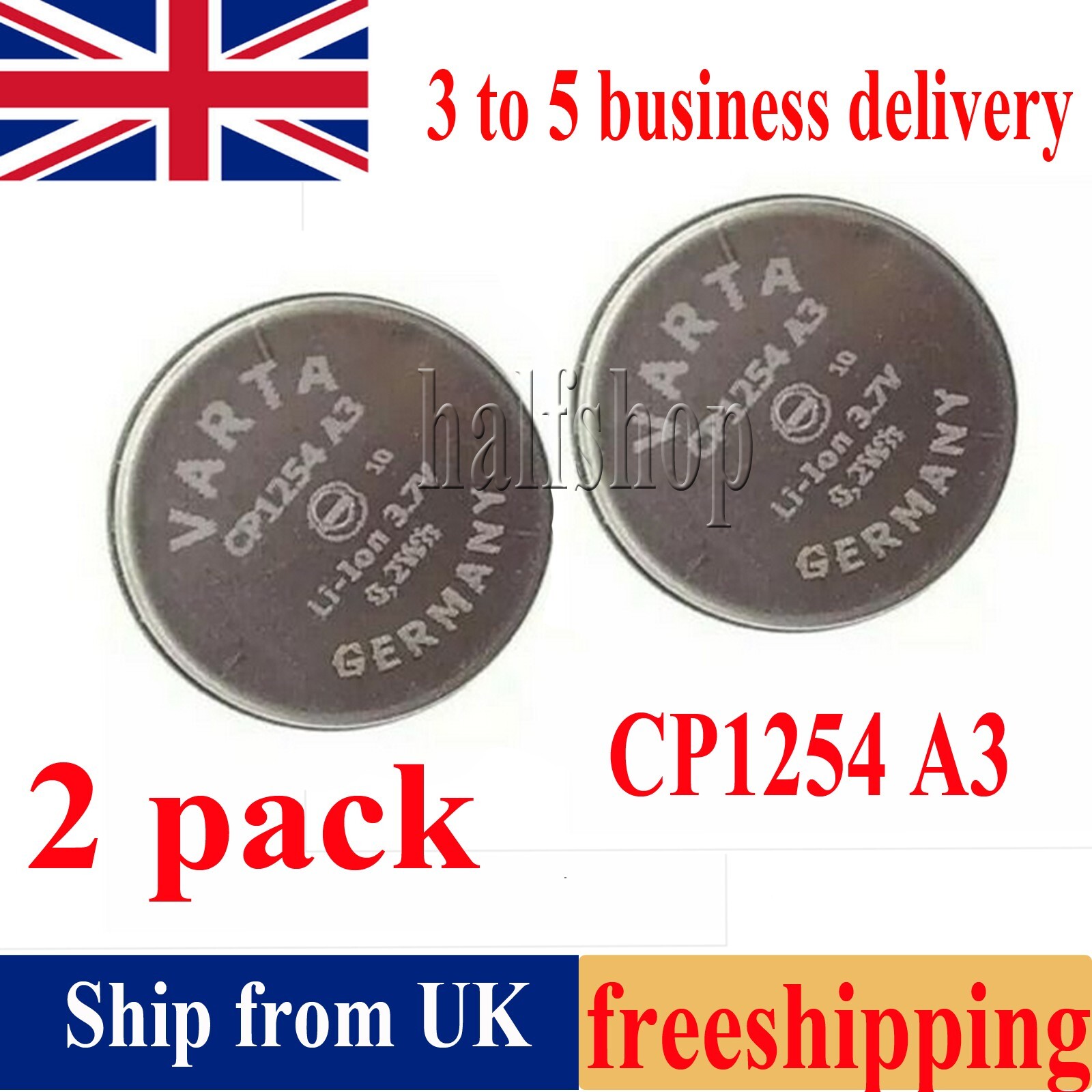 CP1254 A3 Battery 60mAh For WF-SP700N WF-XB700 WF-SP900 WF-1000 &1000XM3 new