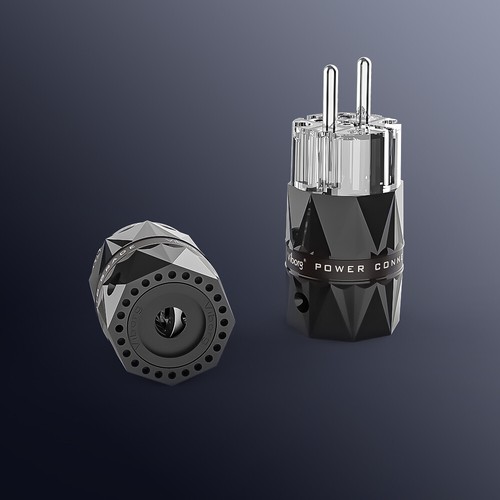 Viborg VE503R+VF503R 99.99% Pure Copper Transparent rhodium Plated Schuko plug - Picture 22 of 32