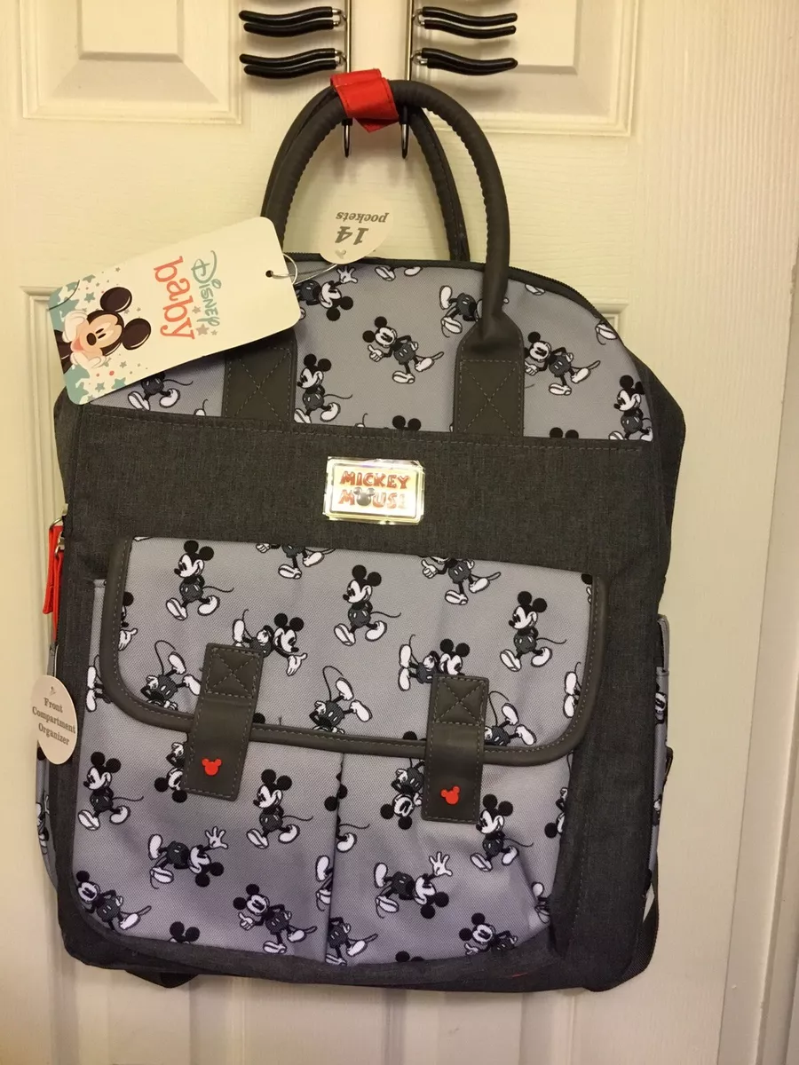 DISNEY BABY Unisex MICKEY MOUSE MULTI PIECE DIAPER BAG