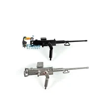 Metal Machine Gun For 3898 Henglong 1/16 Sherman M1A2 Abrams 3918 RC Tank Model