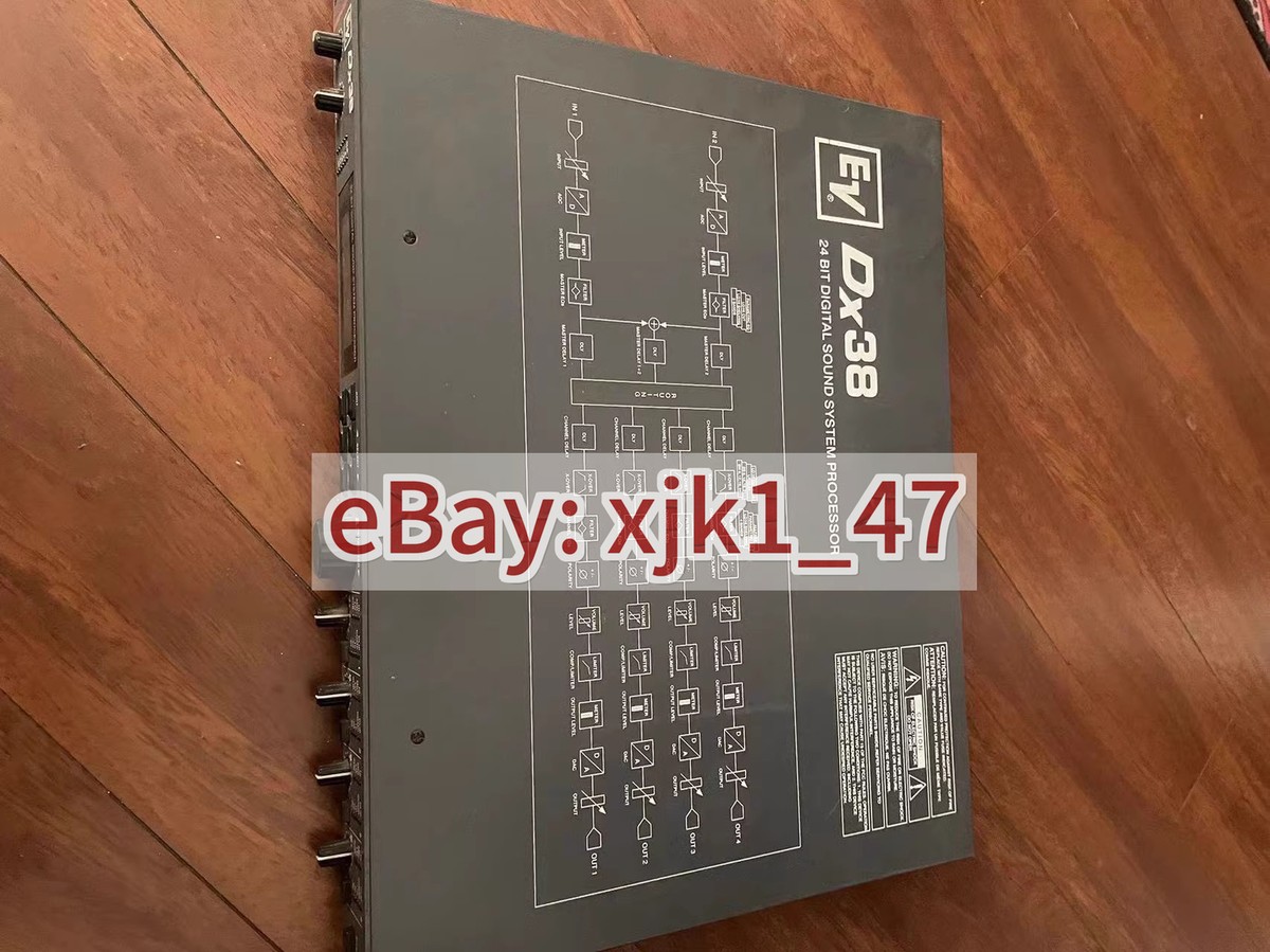 Electro-Voice (EV) Dx38 Digital Sound System Processor used | eBay