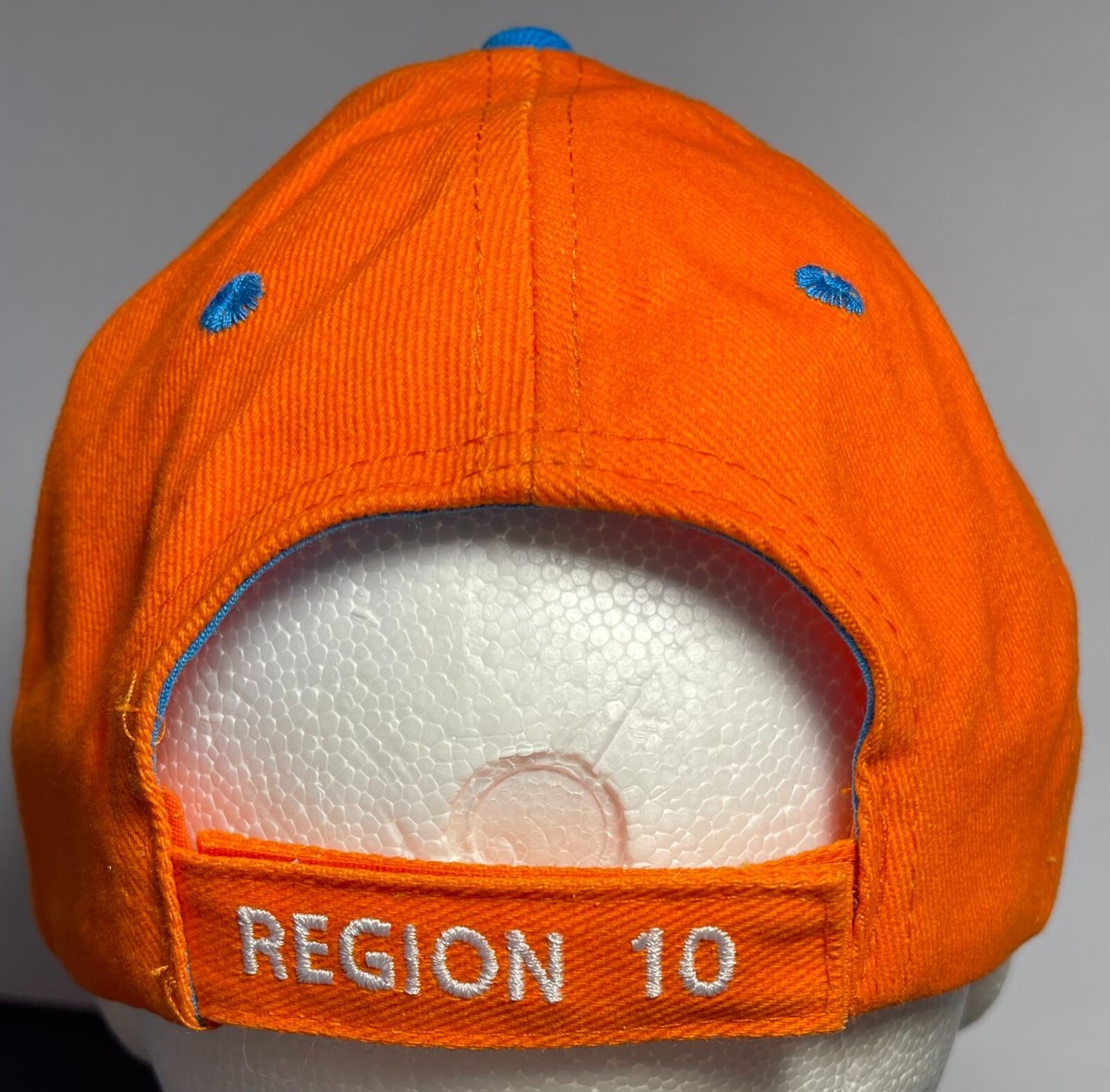 帽子 wawawa Wawa Employee Hat Cap Adult Blue Orange Adjustable Region 10