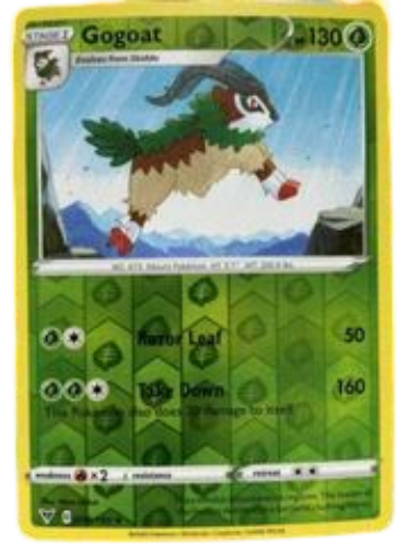 Gogoat 18/185 Reverse Holo - Vivid Voltage - Pokemon Card TCG - Picture 1 of 1