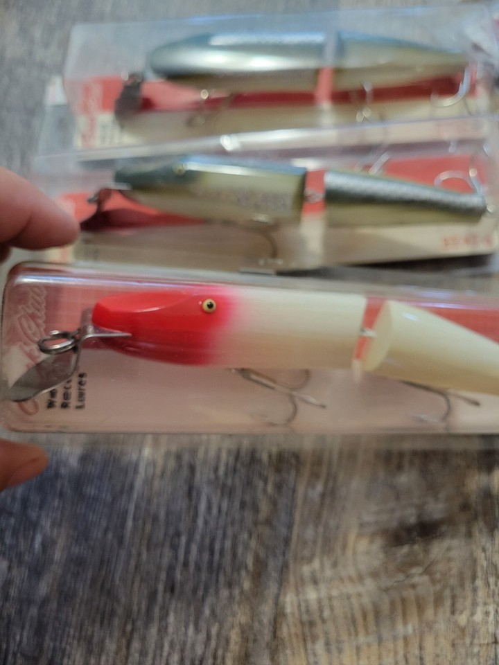 New Lot of (5) Pike Muskie Fishing Lures / Spoons Creek Chub PIKIE