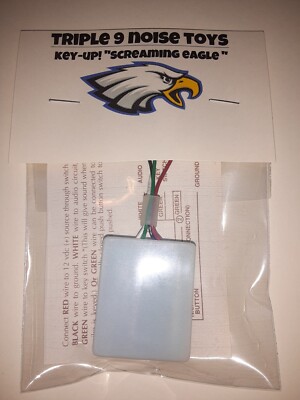 CB KEY-UP! (LISTEN) SCREAMING EAGLE IDENTIFIER KEYUP NOISE TOY