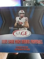 2025 Sage High Series Black & Gold Football Cards Singles You Pick Rookies RC