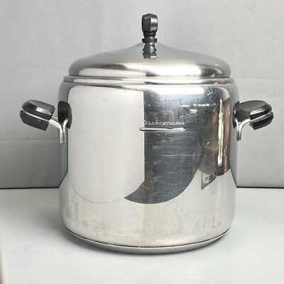 Lagostina Thermoplan 1.7L Pressure Cooker 18/10 Stainless Italy w