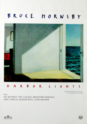 BRUCE HORNSBY - 1993 - Plakat - Phil Collins - Hopper - Harbour Lights - Poster