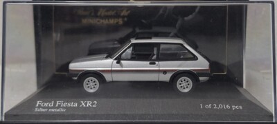 Ford England Fiesta I XR2 1976 Silver 1:43 Minichamps 400085160