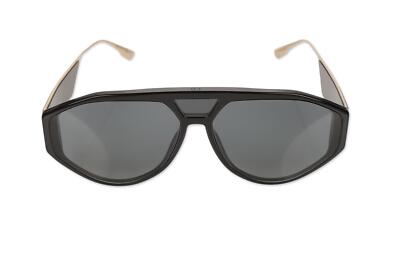 Christian Dior 302664 Dior Clan 1 Black/Gold Sunglasses | eBay
