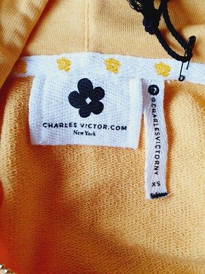Robe Bleue à Capuche San Francisco - Taille S - Charles Victor - Neuf Avec étiquettes