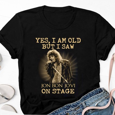 Jon Bon Jovi Vintage T-Shirt, Jon Bon Jovi Fan Gift, Bon Jovi Band Album Shirt,