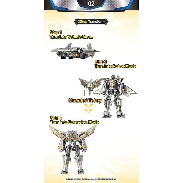 Tobot V Silver Hawk King of Sky Jet-plane Transformer Robot Season 2 2020 for sale online | eBay