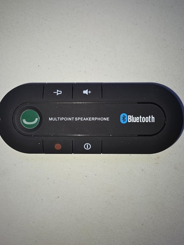 Haut-parleur sans fil Bluetooth kit mains libres voiture haut-parleur visière clip récepteur