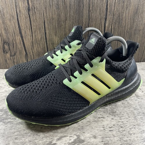 adidas Ultraboost 5.0 DNA Black Green GV8729 Men’s Size 9 - Picture 2 of 10