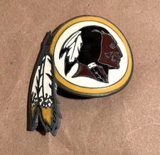 Washington Redskins metal logo from Great American Products travel mug