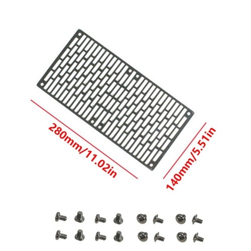 Radiator Guard Cooling Fan Protector Shield PC Dust Filter for Efficient Cooling - Afbeelding 7 van 10