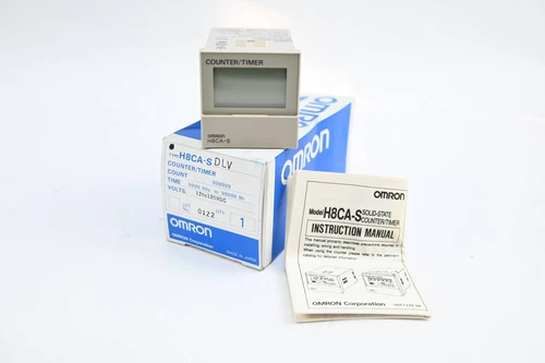 Omron Counter Timer 12-120 VDC (H8CA-SDLV)