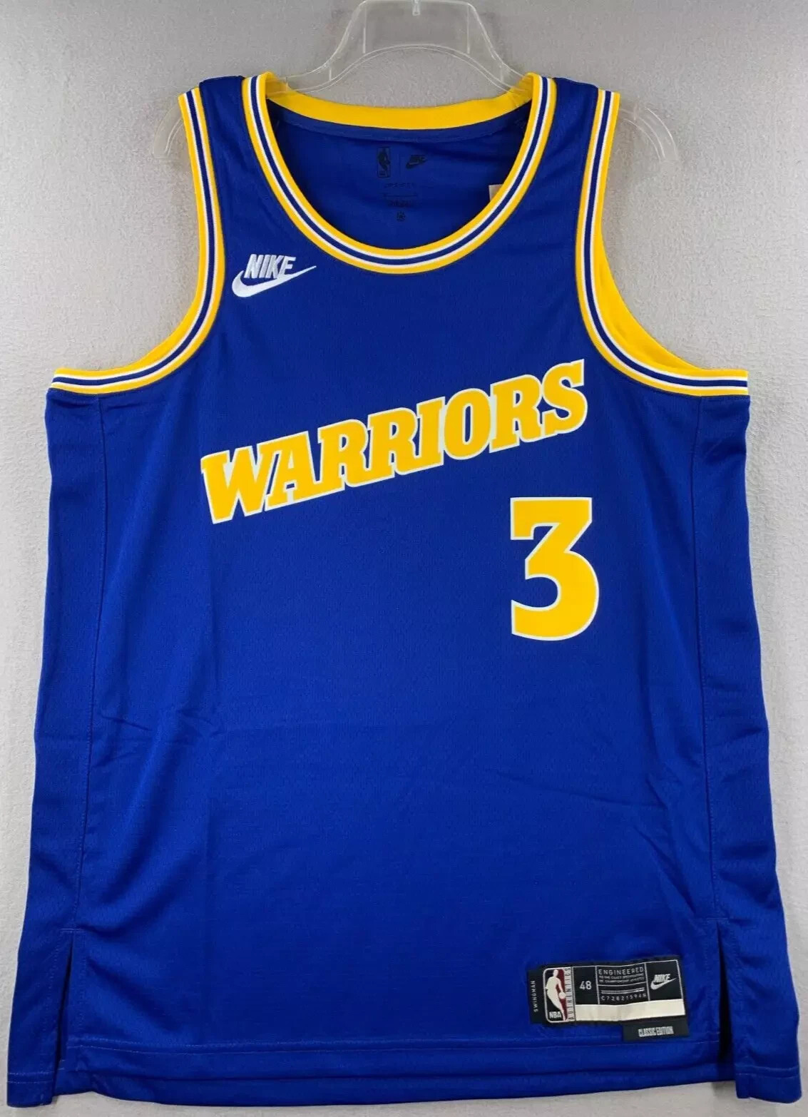 Jordan Poole Golden State Warriors Nike Classic Swingman Jersey Men's 2022 NBA 3