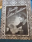 Vintage 1942 Booklet Bucilla Cotton Crochet Creations - Bedspreads scarfs etc — photo 2