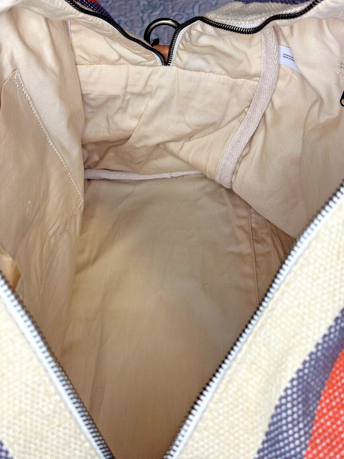 Universal Thread Goods Weekender Stripe Woven Lea… - image 5