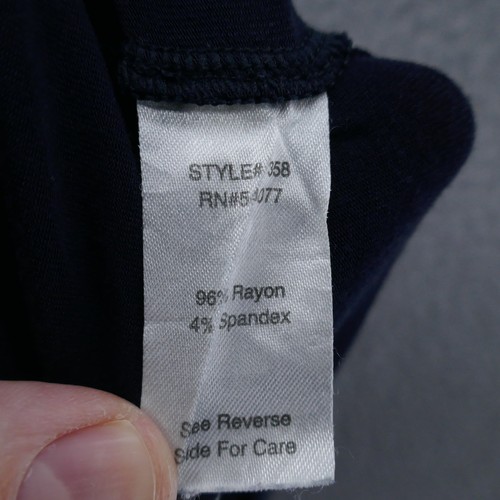 CAbi Damen Maritim Maxi Rock XS Navy Blau Plissee Stretch Viskose Gummibund - Bild 9 von 11