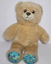 Build A Bear Count Your Candles Happy Birthday Bear 15" Light Tan Balloons 2022