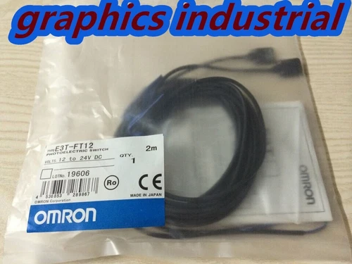 One New Omron E3T-FT12 Photoelectric Switch Sensor E3TFT12 Fast Shipping