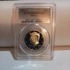 2002-S PCGS PR69DCAM Silver Proof Kennedy Half Dollar 0.9 Fineness Blue Label