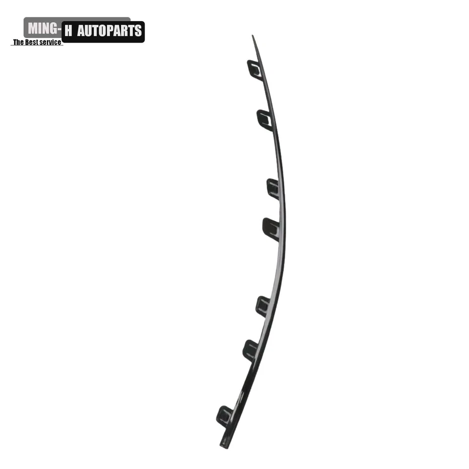 Moldura de moldura delantera izquierda negra 2068854302 para Mercedes-Benz 13-25 C300 C43 AMG Foto 4 de 4