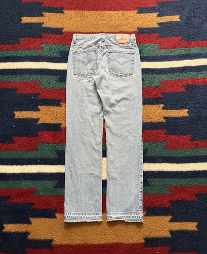 Vintage 1990s 90s Paper Tag Levi’s Strauss Femme Denim Jeans Faded Size Medium