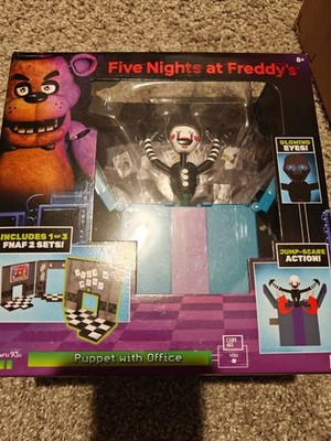 Jazwares Five Nights at Freddys 2 Puppet with Office Collector Figure Set FNAF