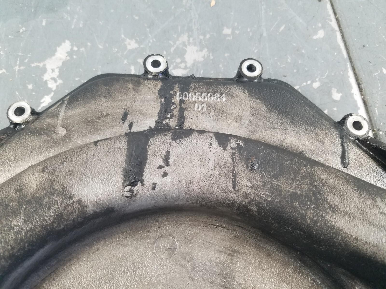 2015 McLaren 650S Spider  M838T 3.8L Front Timing Cover #3936 J4