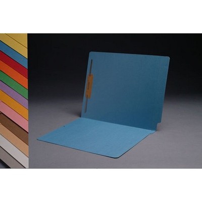 14pt Color Folders, Full Cut 2-Ply END TAB, Letter Size, Fastener Pos #1 (Box