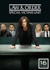 Law and Order - Special Victims Unit Season 16 DVD Mariska Hargitay NEW