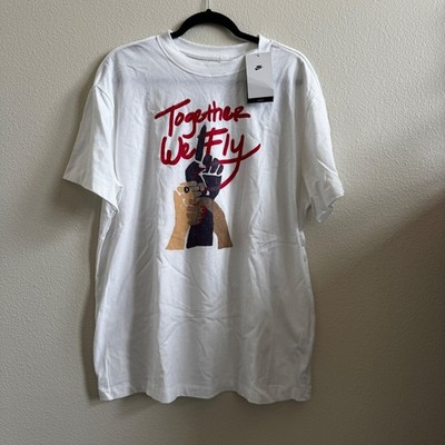 NWT Nike The Nike Tee Together We Fly Graphic T-Shirt Womens Size M