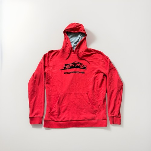 Felpa con cappuccio vintage Y2K Porsche Luxury Car Racing retrò causale essenziale L